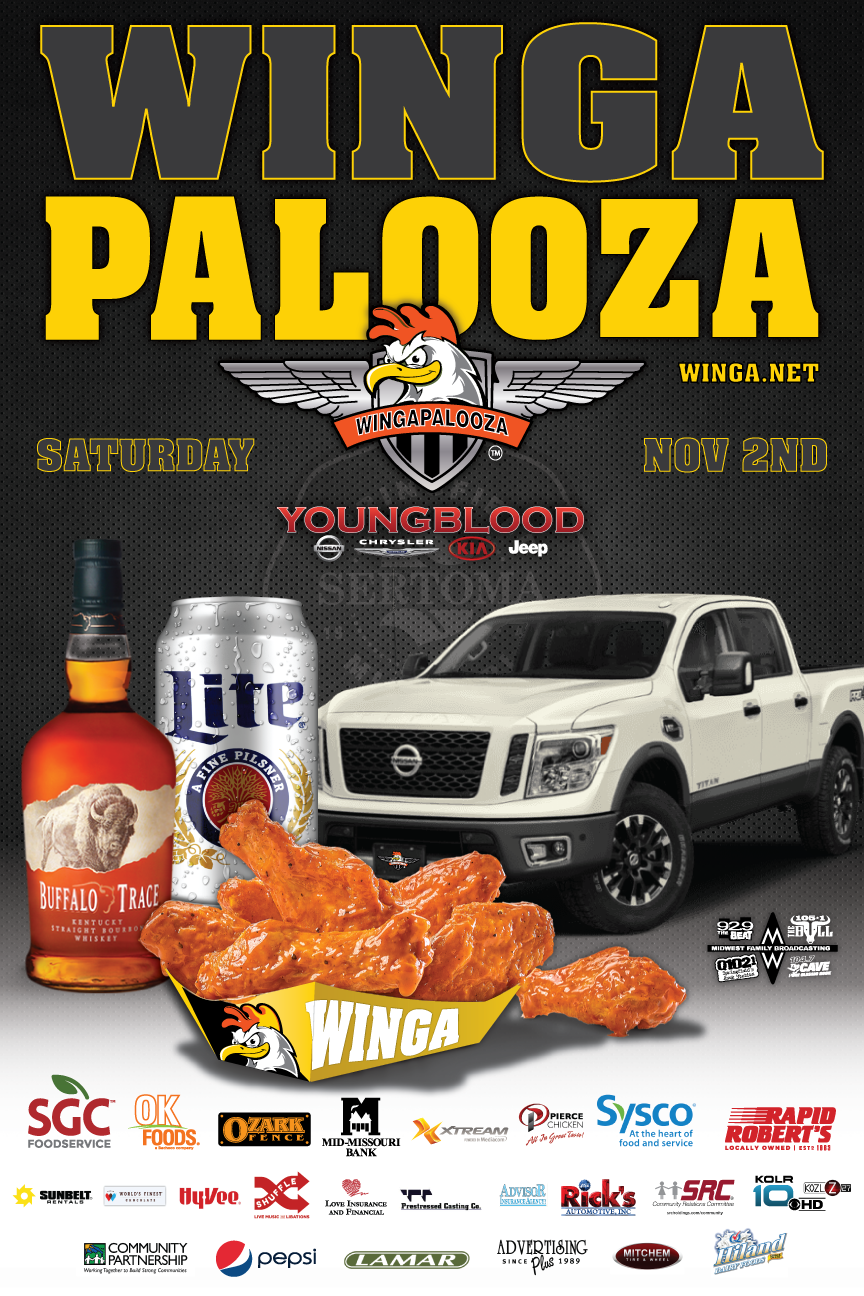 Poster-2019 wingapalooza by brand yu design